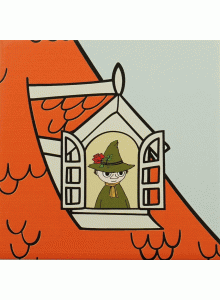 Керамична подложка за чаша - Мумин Снусмумрик